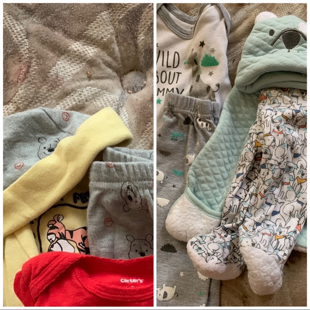 0-3 month winter outfits